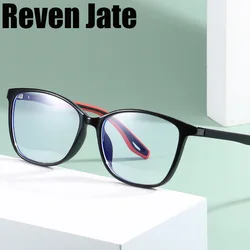 Reven 81312 Anti Blue Light Glasses Fashion Jelly Color Eyewear Office Computer Goggles Blue Ray Blocking Glasses Vision Care