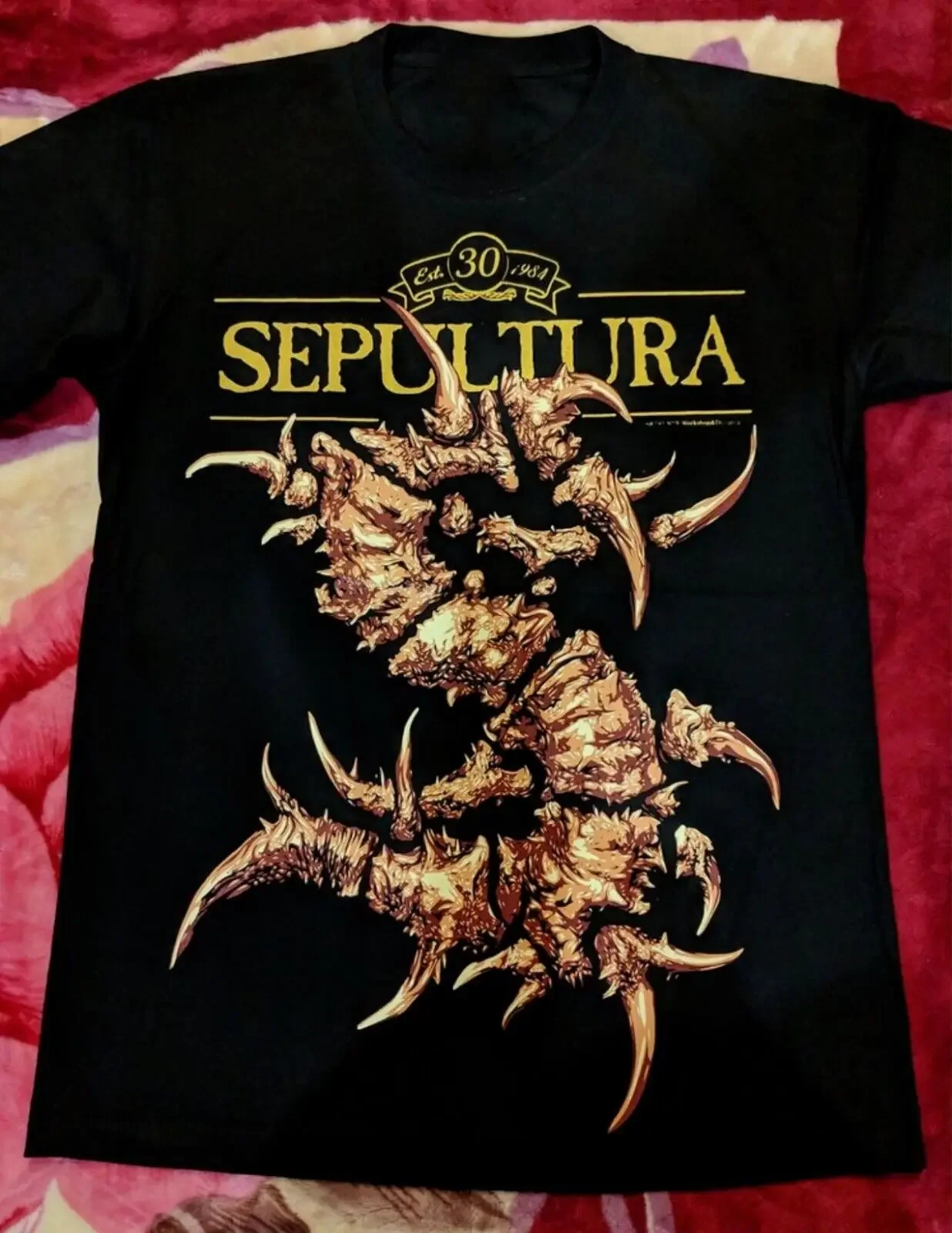 2024 heavyweight Informal New Arrival vintage funny anime Hot Sale clothes Summer Sepultura Band T Shirt Cotton All Size S 5Xl