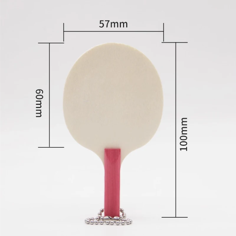 5Pcs Mini Table Tennis Rackets for Collection Display Souvenir Small Size Pingpong Racket for Children Signature Interest Blade