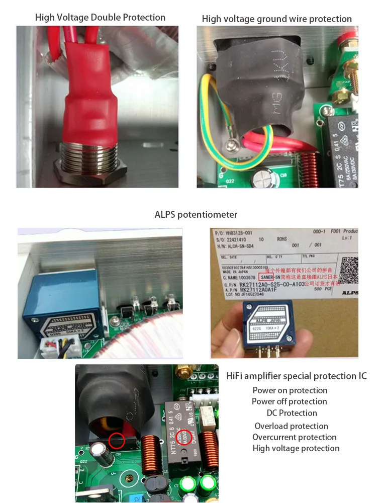 FET 파워 앰프 전자 튜브 사운드 HIFI 오디오 데스크탑 홈 앰프