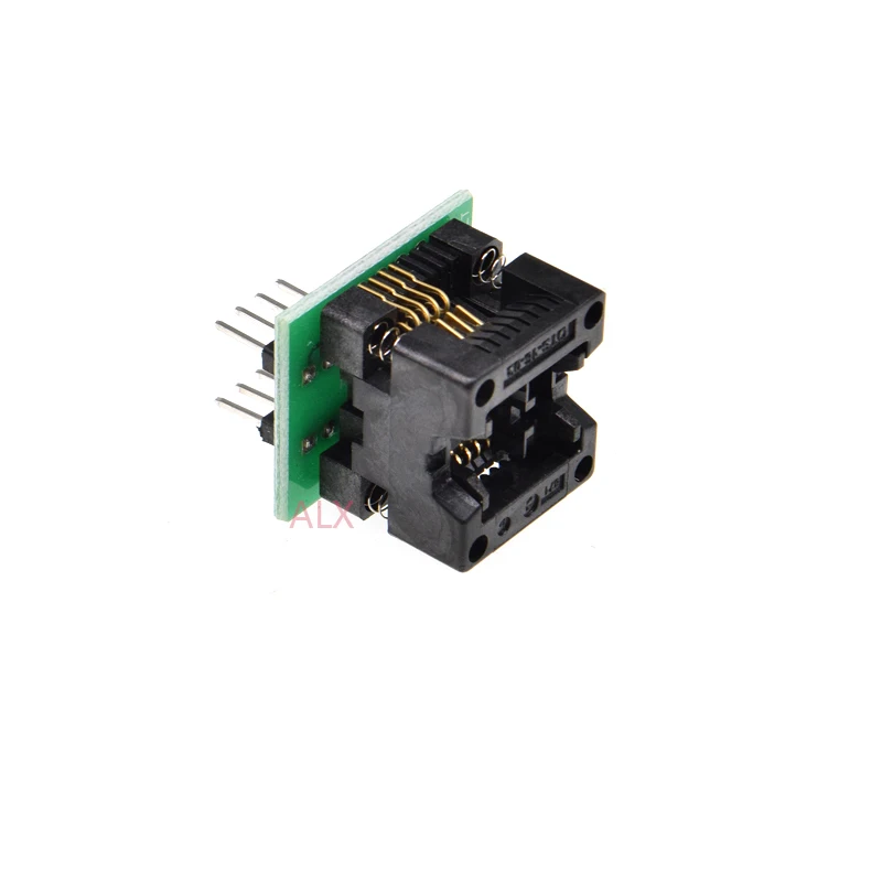 5Pcs SOIC8 SOP8 Om DIP8 Ez Programmer Adapter Socket 150MIL Socket Converter Module Test Chip Ic 24C02 24C08 24C32 eeprom