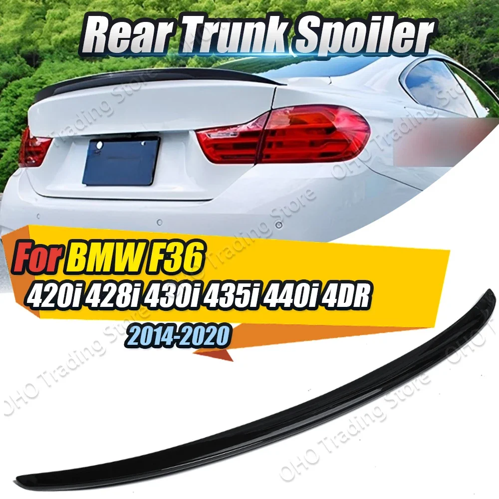 

MP Style Car Rear Trunk Spoiler For BMW 4 Series F36 420i 428i 430i 435i 440i 2014-2020 Body Kit Tuning Roof Lip Trim Tail Wing