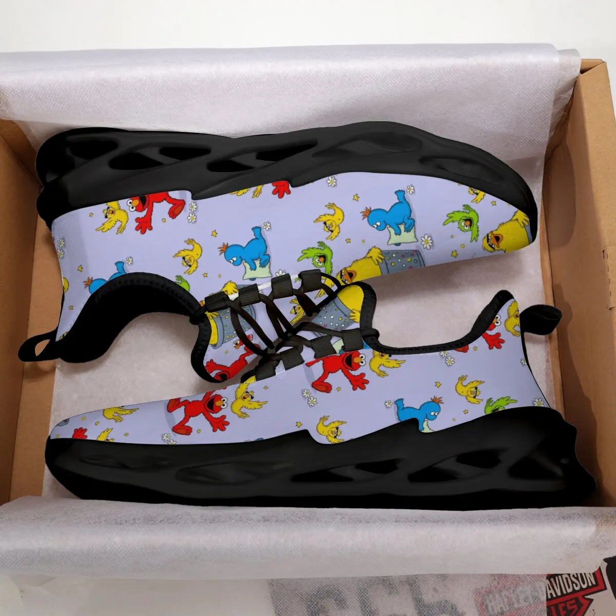 أحذية رياضية للرجال لعيد الميلاد خفيفة الوزن سهلة الارتداء، أحذية مشي مريحة مضادة للانزلاق للتدريب في الهواء الطلق #6