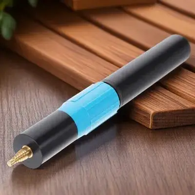 

Billiard Cue Butt Extender High Strength Plastic Extension Rod Easy Installation Adjustable Size for Pool Cue Prolong Stick