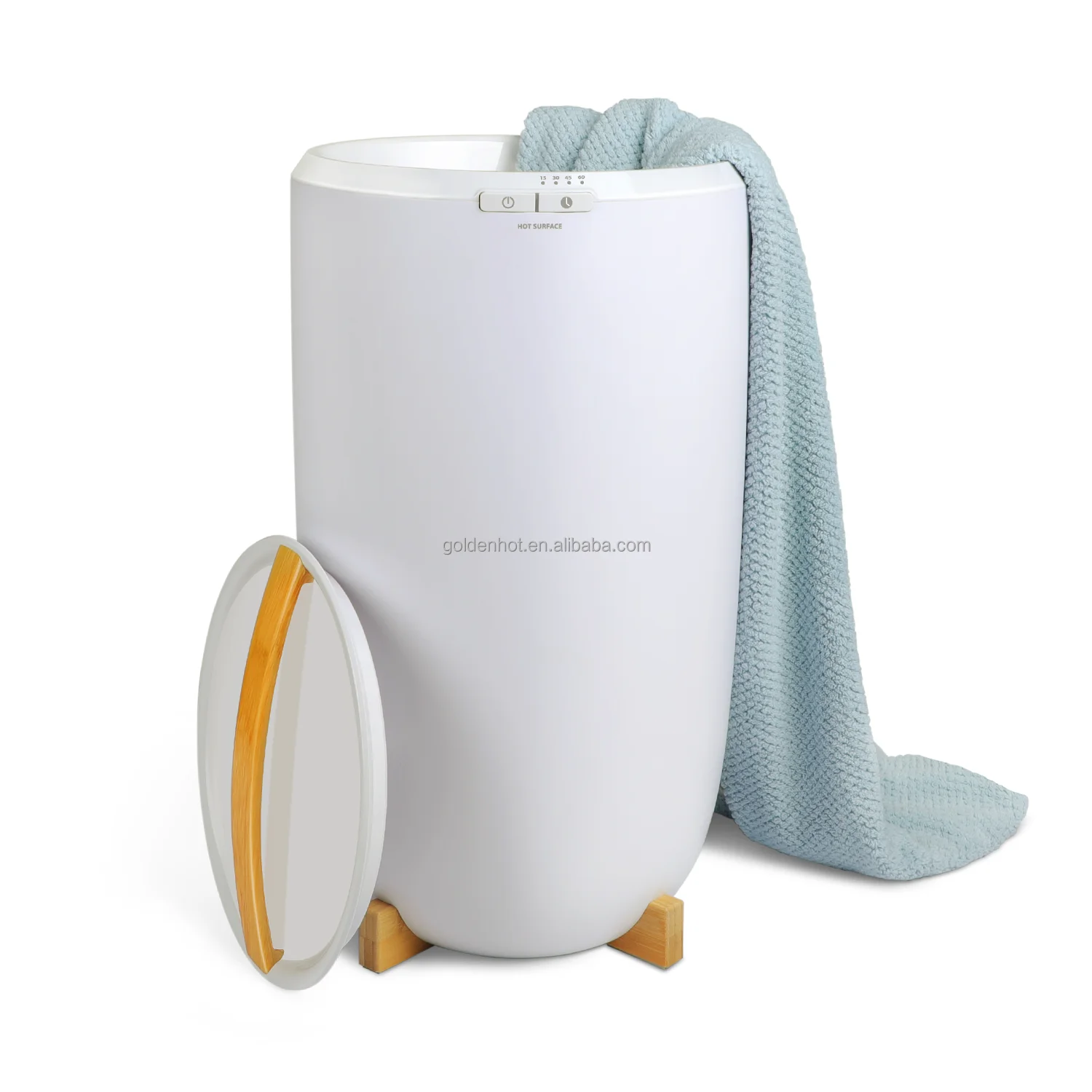 

2025 Latest Standing Towel Heating Bucket Electric towel bucket heater Bathroom heated towel heater bucket