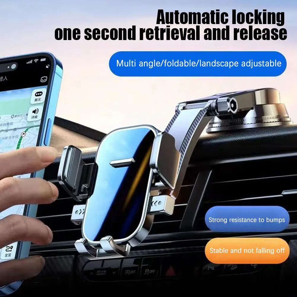 Auto Dashboard Telefon Halterung Universal Auto Handy Ständer Für GPS Navigation Universal Schreibtisch Windschutzscheibe Hängen Halter