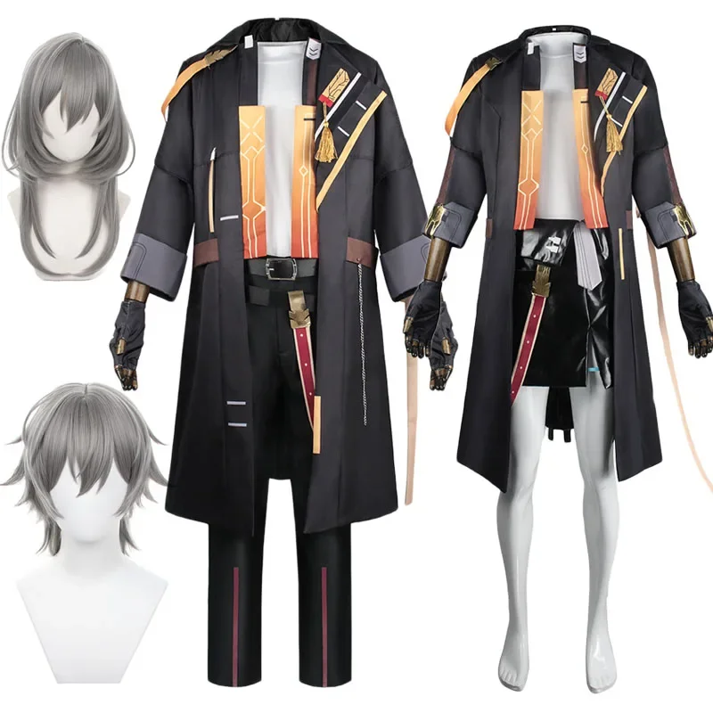 

Костюмы для косплея Game Star Rail Trailblazer для женщин и мужчин, парик для косплея, мужские и женские костюмы, полный комплект костюмов
