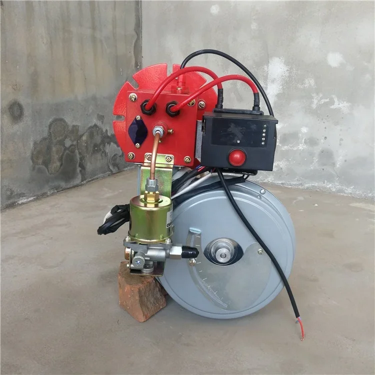 Fully automatic single-stage diesel burner for pizza ovens