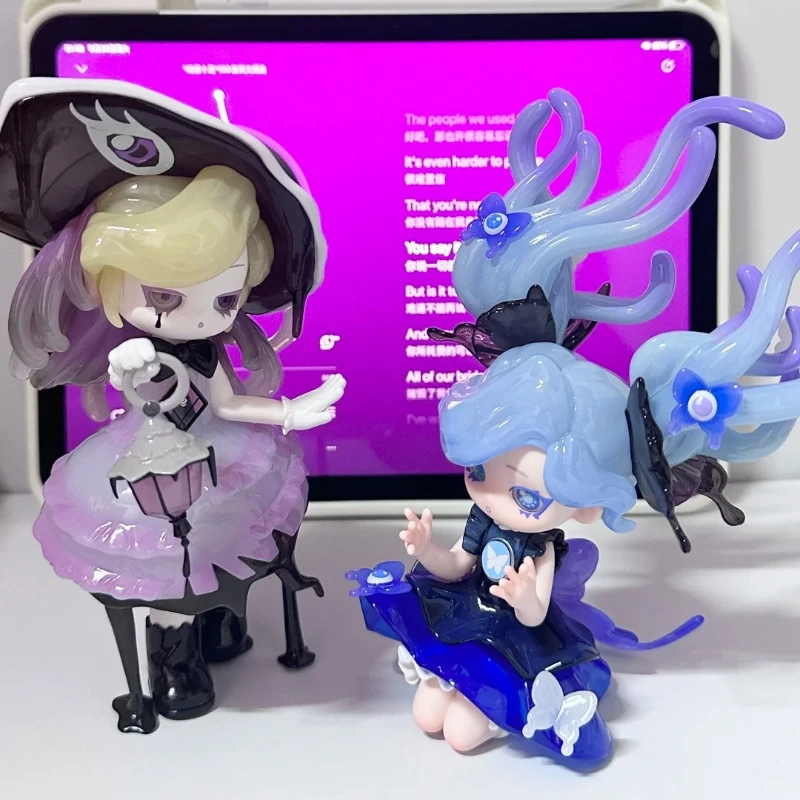 Memimo Strange Dreams Series Blind Box Cute Anime Doll Mystery Box Borsa a sorpresa Decorazioni per il desktop in PVC Raccogliere giocattoli modello Ragazza regalo