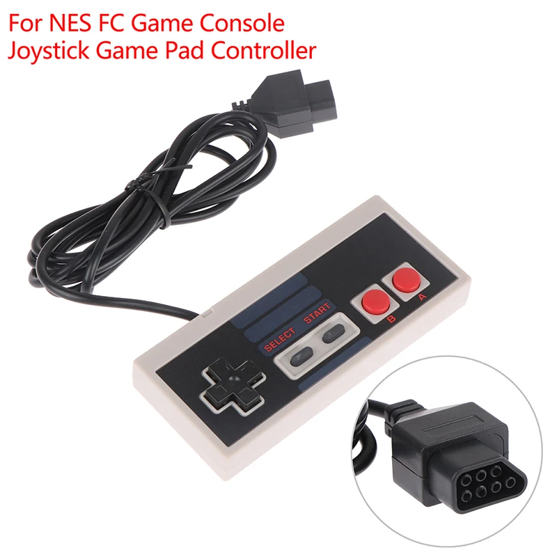 1Pc  Mini Game 8-bit Retro Game Joystick Game Pad Controller for NES FC Game Console