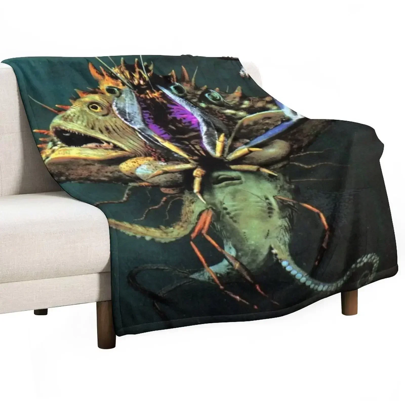 

Ween the mollusk cover artwork Throw Blanket Blankets Sofas Of Decoration Soft Beds For Decorative Sofa Blankets