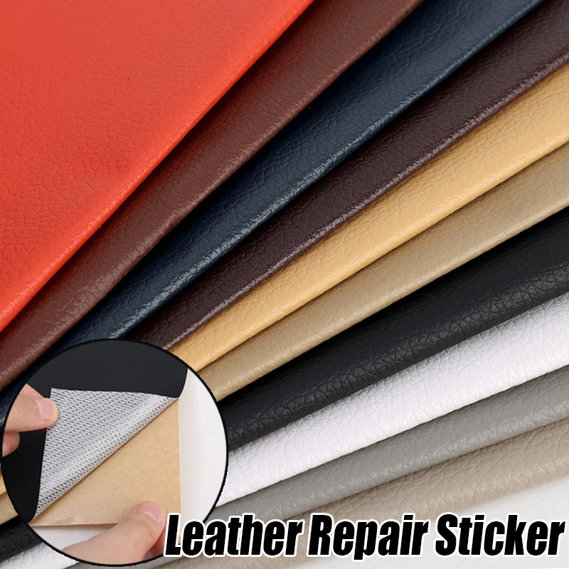 3/1Pcs Leather Repair Tape Patch 20x30cm Self-Adhesive Leather Stickers for Sofa Repairing Waterproof Furniture Car Seat Repair