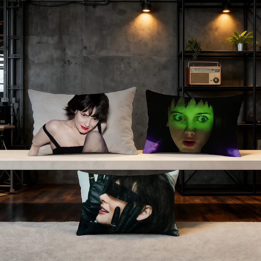 Actor W-Winona Ryder cushion cover Hit Product Home Sofa living Room Double-sided Soft Decorative Pillow Cover