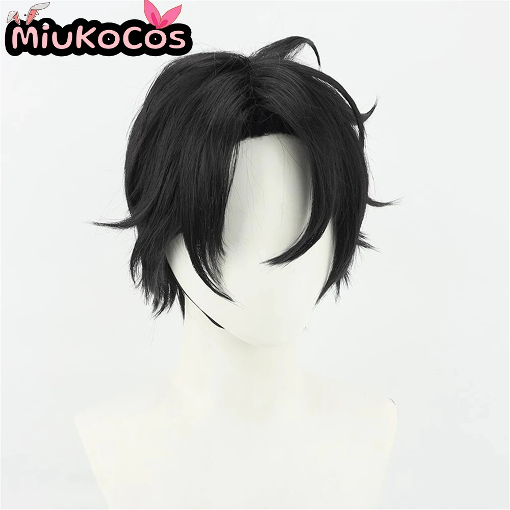 متوفر في المخزون Kou Yamori Akira Asai شعر مستعار تأثيري MiukoCosplay أنيمي نداء الليل تأثيري #5