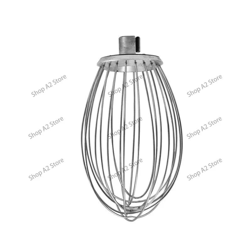 Stainless Steel Mixer Bowl Dough Hook Beater, Replacement Accessories For B10 B15 Commercial Planetary Food Mixer