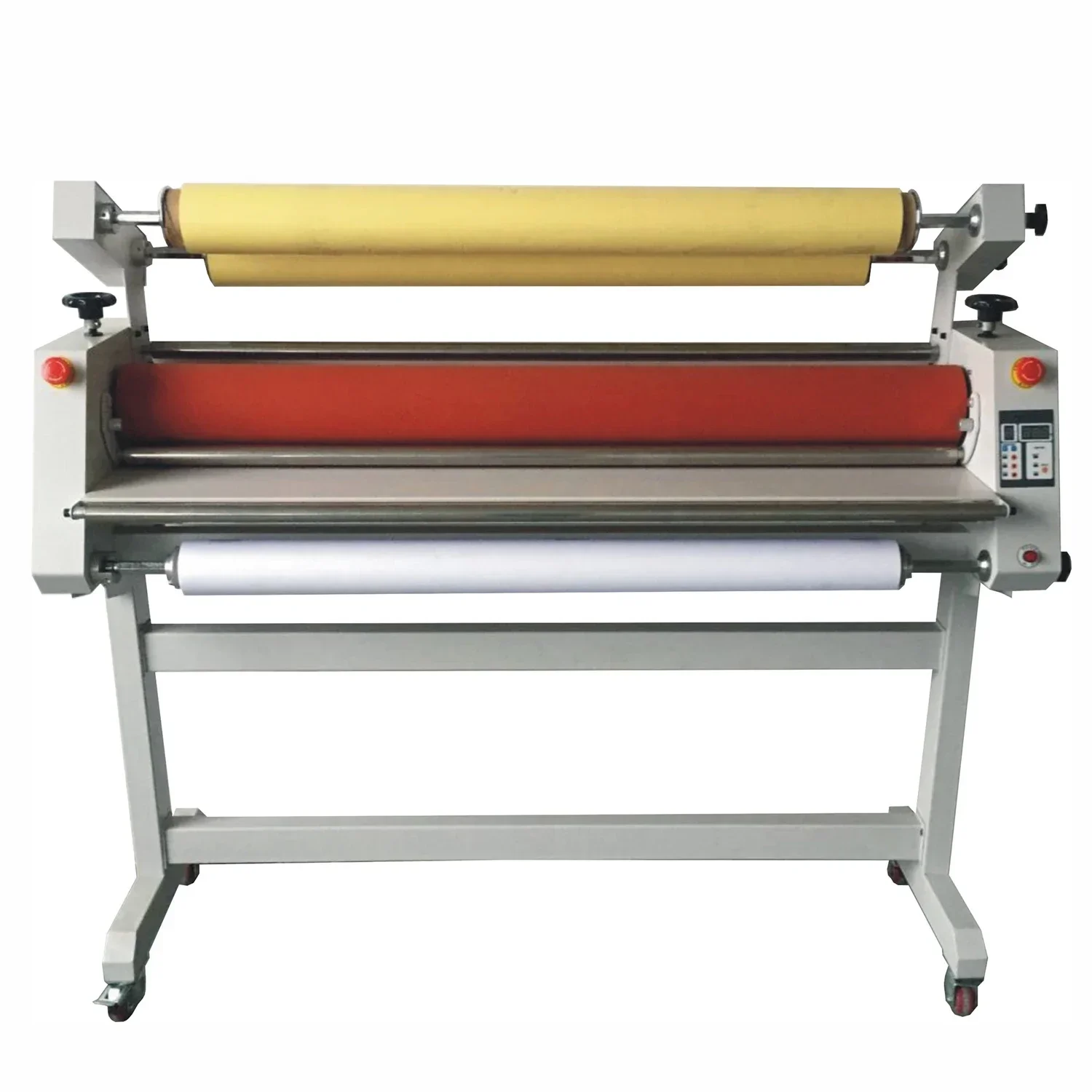 Office Easy To Operate Electric Cold Laminator Sheet With Stand With 60 Degree Low Temperature Assist