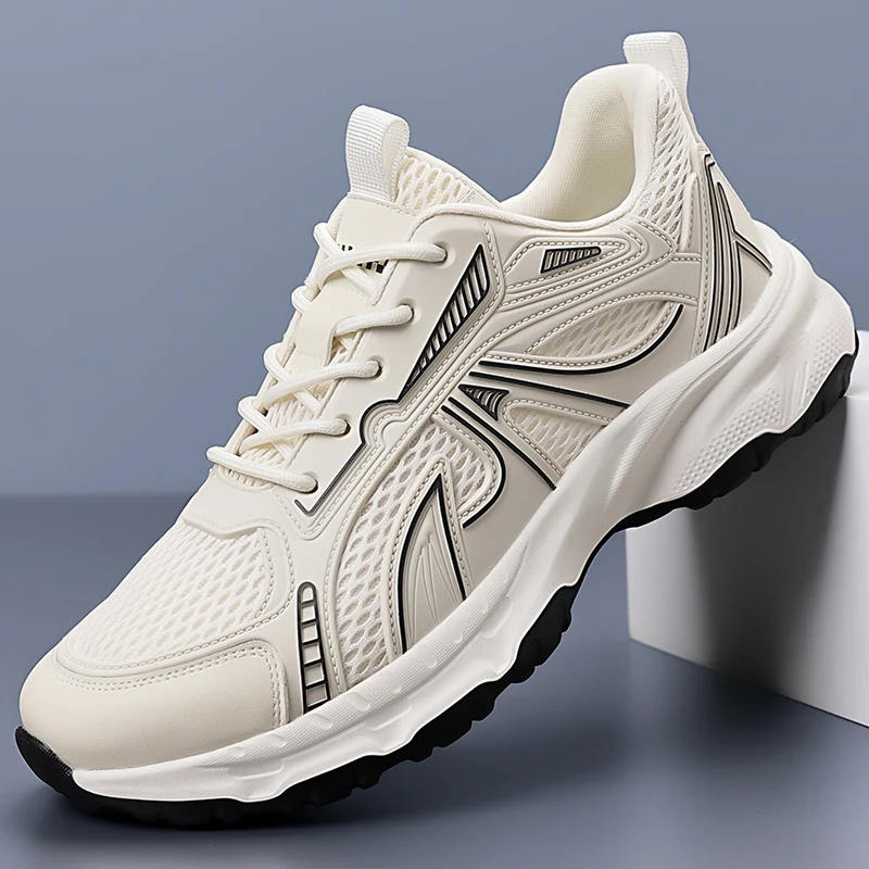 

Golf Shoes Men's Mesh Breathable Lightweight Fitness Jogging Shoes Outdoor Comfortable Anti Slip Training Golf Shoes