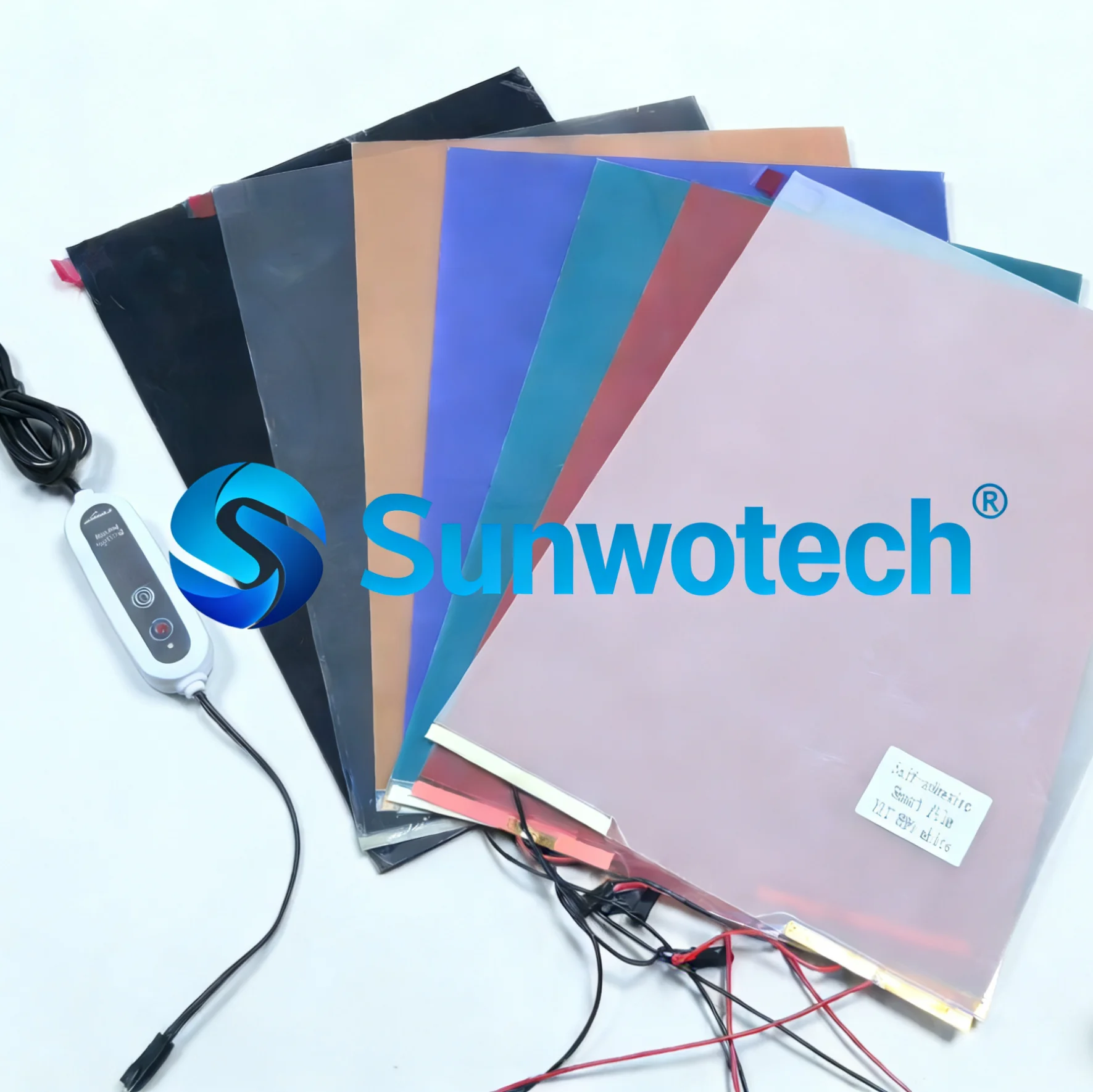 Smart Glass Privacy Window Electric Switchable Smart Glass PDLC Smart Film Sample