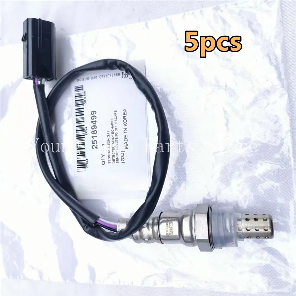 5pcs For Chevrolet Cruze (2008-2016) Upstream High Precision Heated Oxygen Sensor OE:25189499