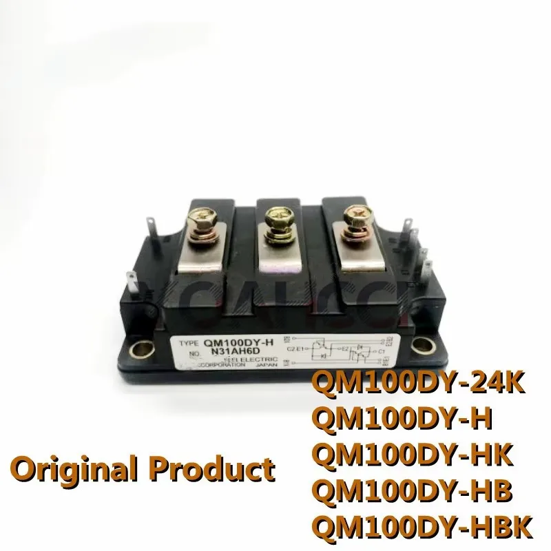 QM100DY-24K, QM100DY-H, QM100DY-HK, QM100DY-HB, QM100DY-HBK (1piece) HIGH Power Switching Transistor Module, Original In Stock