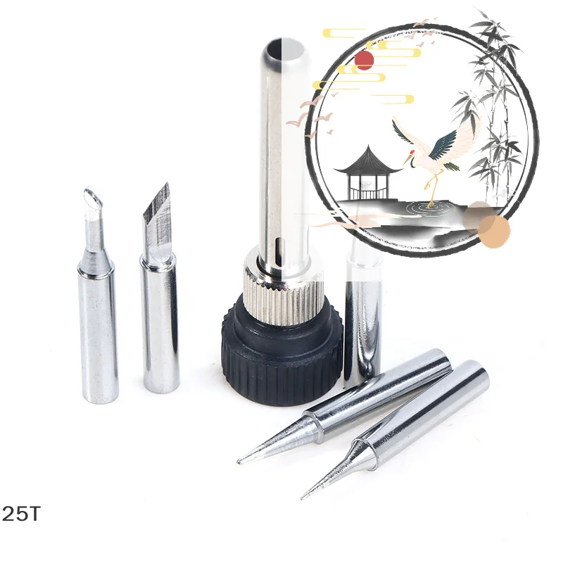 

Держатель для паяльной станции HAKKO (для моделей ESD 852D, 936, 937D, 898D, 907) и 5 сменных наконечников для паяльника