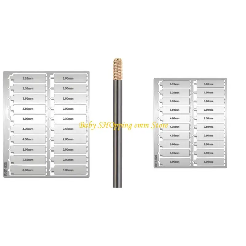 

23gd 20pcs Промышленные металлические наборы с плоским дном Круг