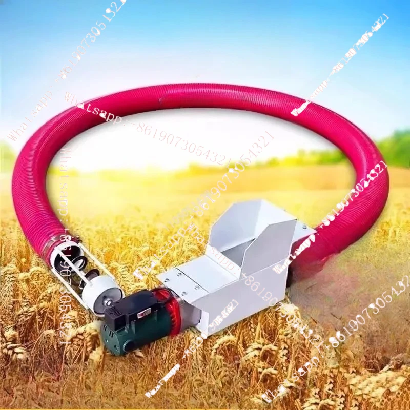 

2.8kw Screw Grain Suction Vacuum Conveyor Wheat Corn Paddy Rice Sand Cement Powder Engine Pump