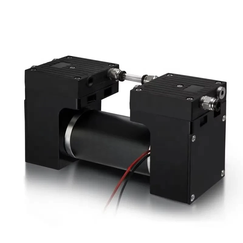 Large Flow HNBR Electric Diaphragm Small Pump 12V 24V DC Oil Free Micro Diaphragm air Pump for Vacuum Suction