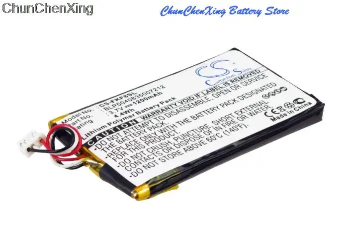 

100% NEW 1200mAh Battery BLP5040835007212 for Falk F10, F12, F5, F8