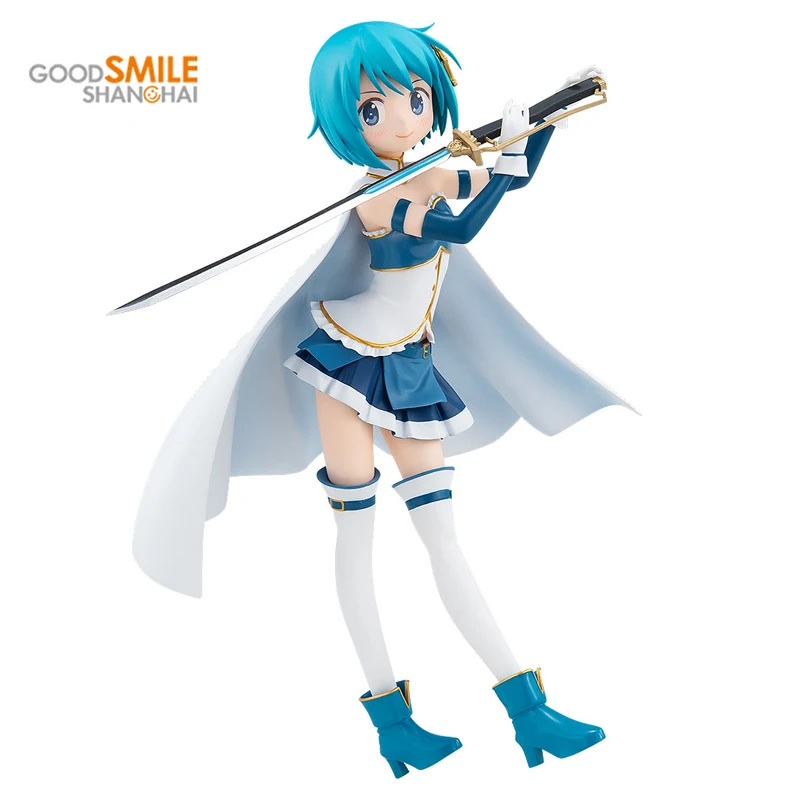 in stock original GSC POP UP PARADE Puella Magi Madoka Magica Miki Sayaka figure 17cm Anime Figurine Model Toy for girl Gift