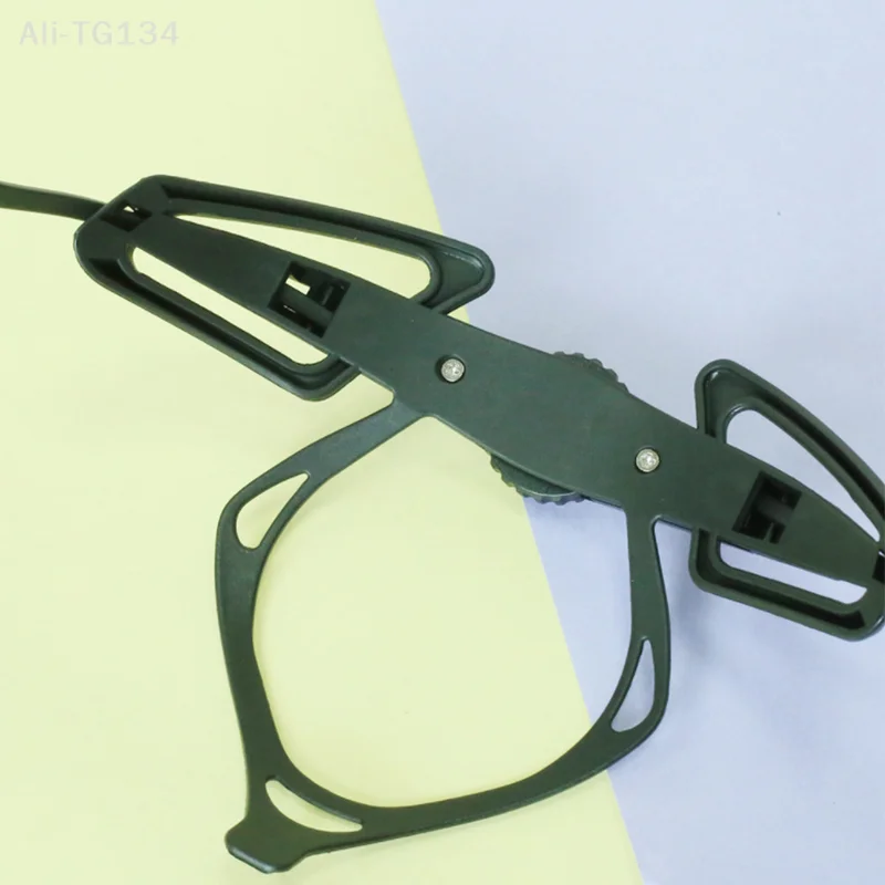 Helm Verstellbarer Riemen Retention System Kopfverriegelungsschnalle für Radfahren Skifahren Skaten Reitsport SafeSHIDWJ