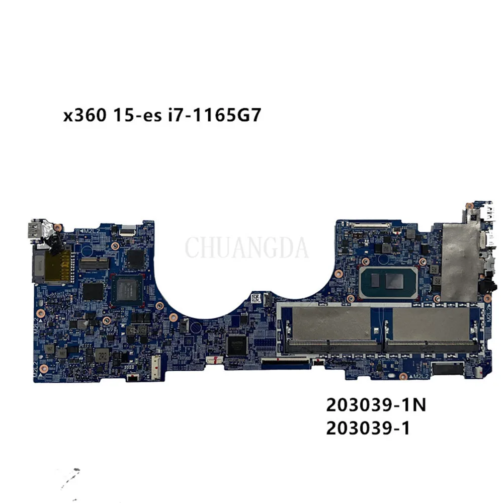 For HP x360 15-es 203039-1  M45470-601  i7-1165G7 MX450 2GB Laptop Motherboard 100%