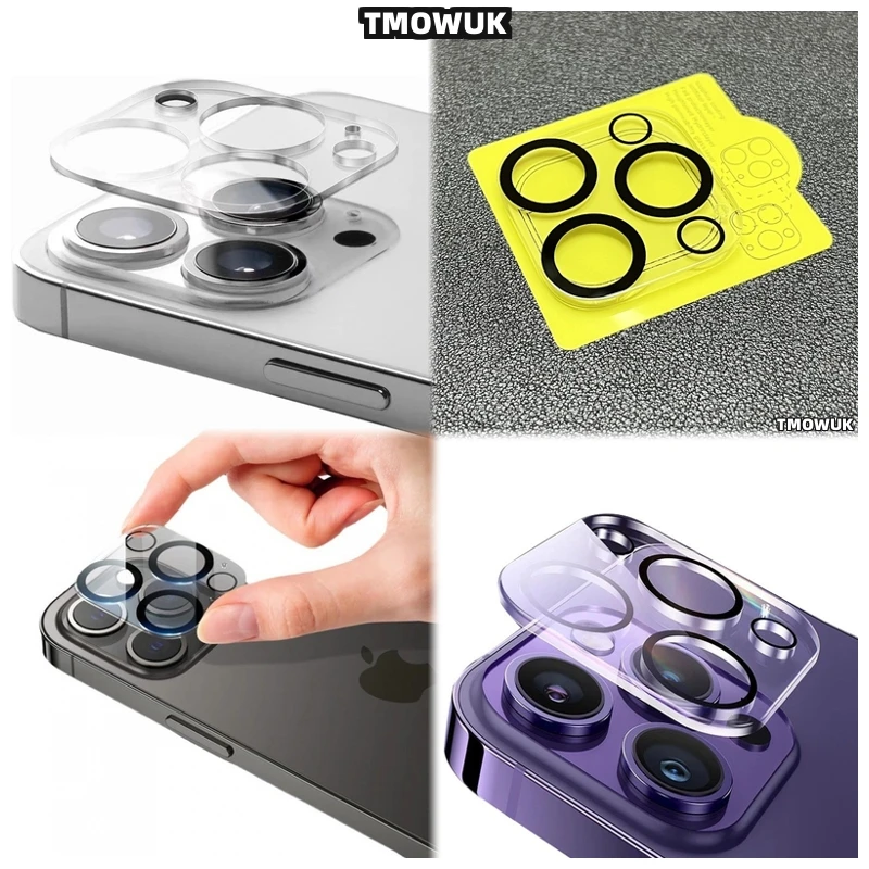 

​​Military Shock Absorption Lens Protector For IPhone 16 Pro Max IPhone 15 14 13 14 Plus 11 12 13 Mini Extreme Sport​