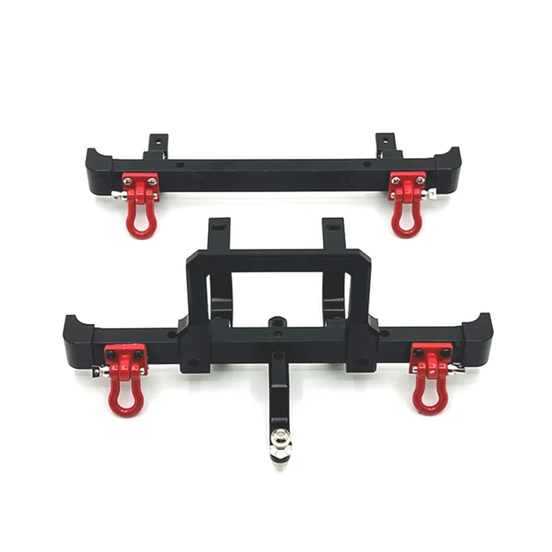 

ABUM-для 1/12 MN82 LC79 RC автомобильные детали металлический обновленный комплект переднего и заднего бампера