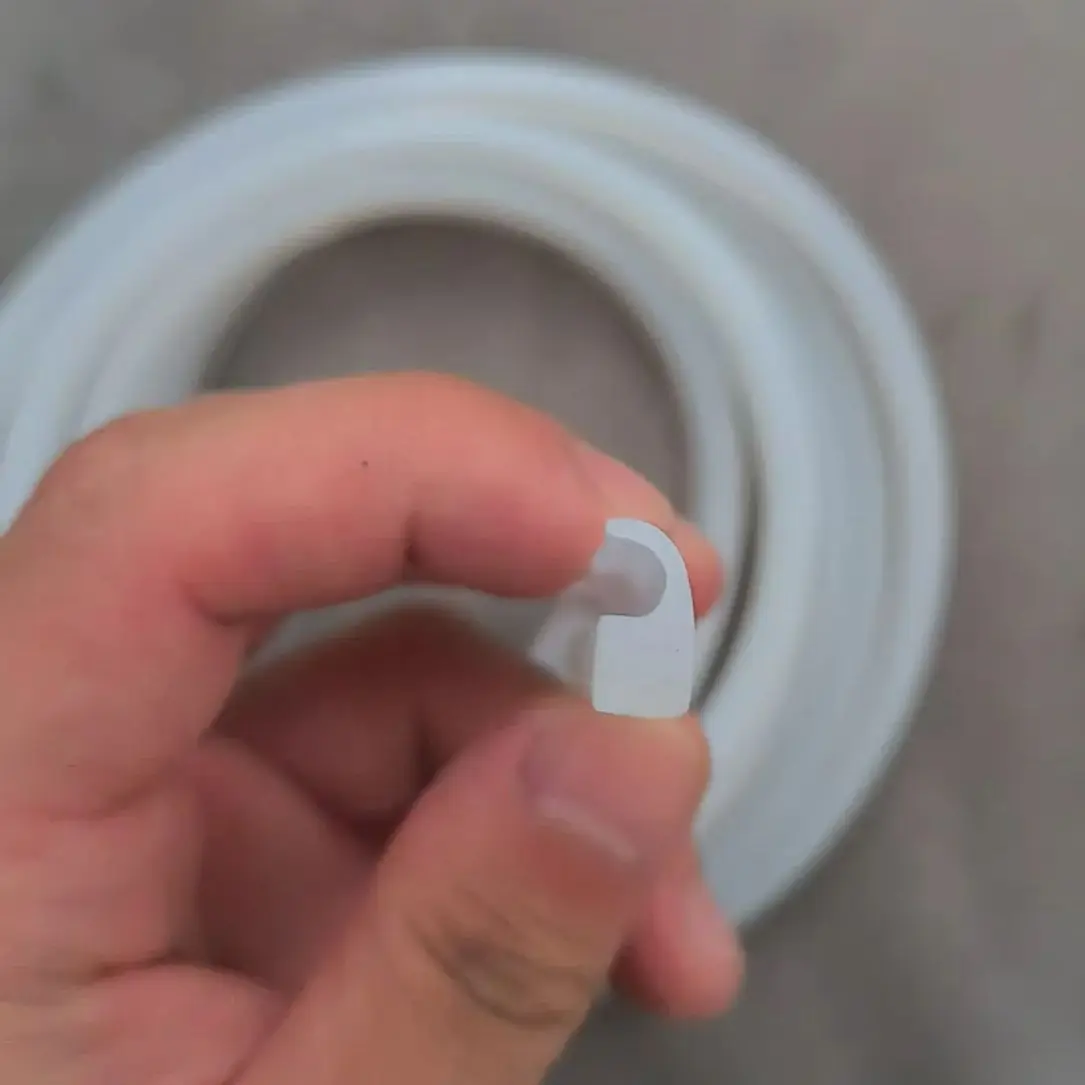 

6mm*12mm DZ Series Silicone Strip for Vacuum Packaging Machine Rubber Sealing Parts for Upper Cover Seal Accessaries