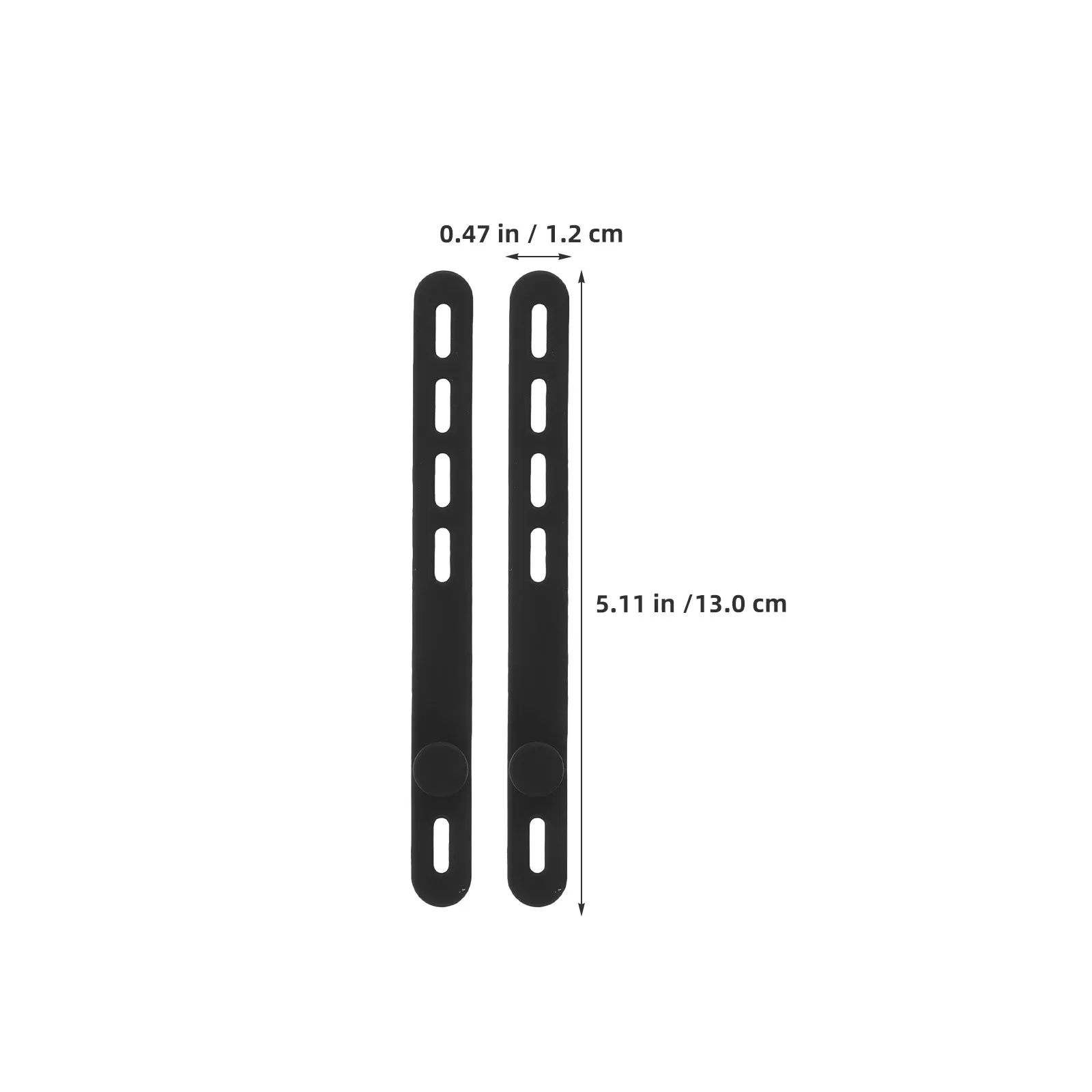 40Pcs Silicone Cable Organizer Tie Adjustable Reusable Elastic Cord Wrap for Charging Data Line Electrical Cord Management