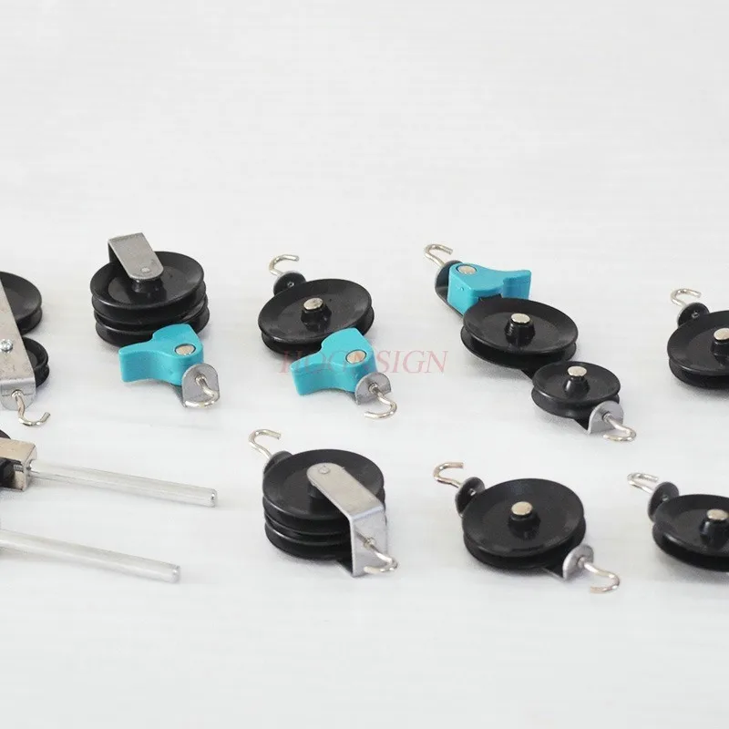 

1set scientific physics and mechanics experimental equipment，Pulley system pulley experimental teaching instrument,