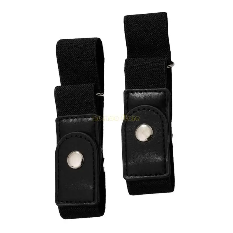 

31BF Джинсовая пуговица, эластичная регулируемая пряжка на талии, эластичный ремень без шитья, затягивающийся пояс на пуговицах,