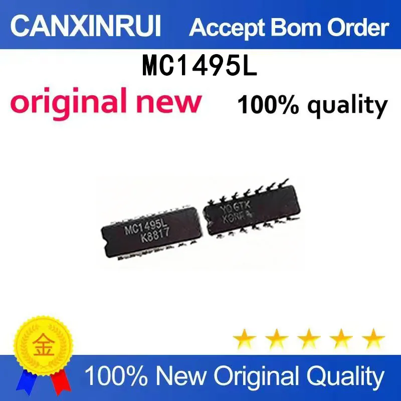 

(5-100 pieces)Brand new original MC1495L MC1495L DIP-14 integrated circuit IC chip in stock
