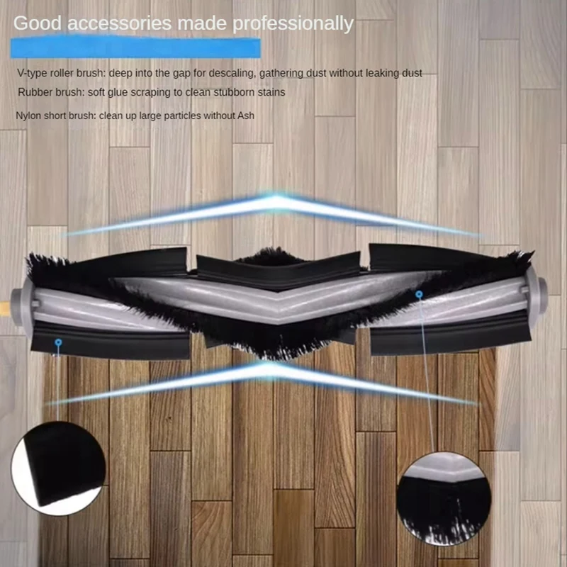 Piezas de repuesto para Robot aspirador Ecovacs Deebot T20, T20MAX, T20PRO, X1, OMNI, T10, Omni, Turbo, 1 Juego