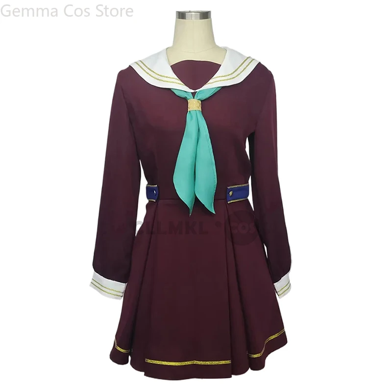 

HASU NO SORA JOGAKUIN School Hinoshita Kaho Otomune Kozue Cosplay Costume Cute Sailor Dress Suit Halloween Uniforms Custom Made