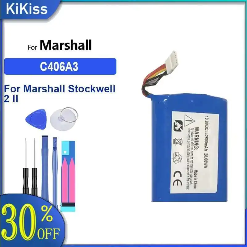 

800mAh-3400mAh Battery for Marshall Major IV 2 II 2nd Headset Big Power Bateria