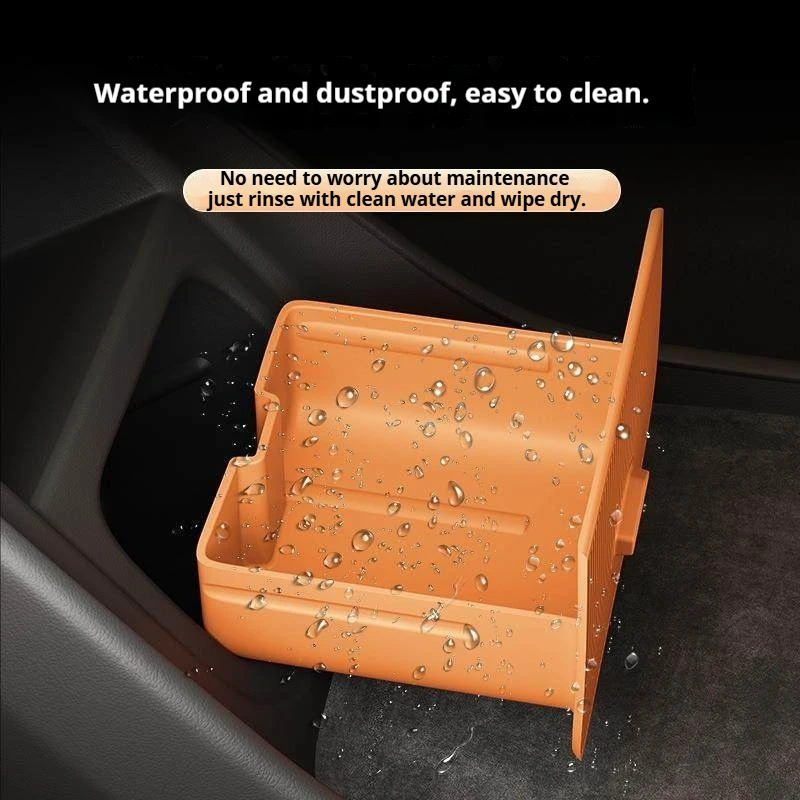 For YU7 central control lower aromatherapy position storage box car storage interior supplies modification parts