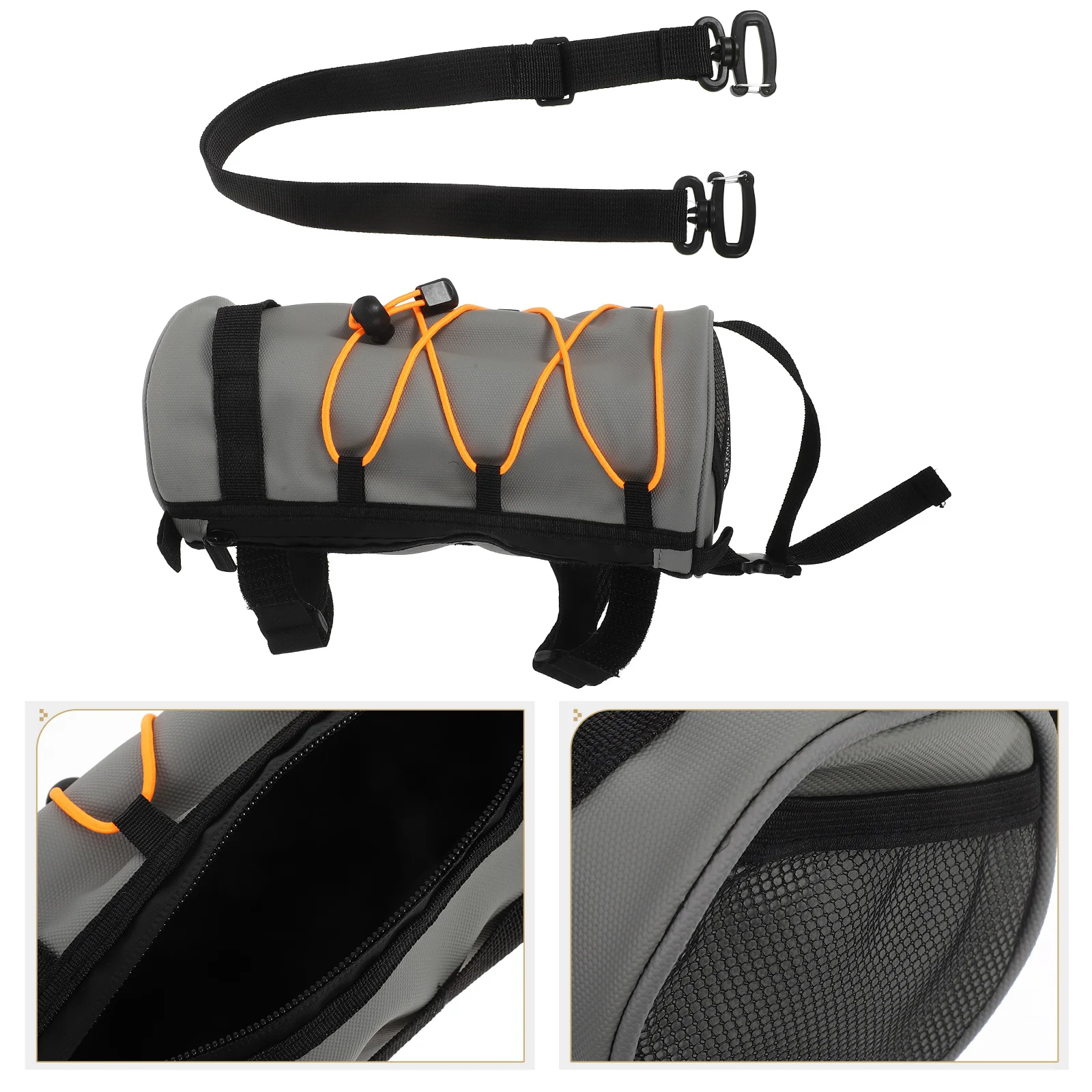 

Waterproof Saddle For Bikes Mountain Bicycle Frame Pouch Front Handlebar Storage Road Cycling Outdoor Riding Durable Quick Mount