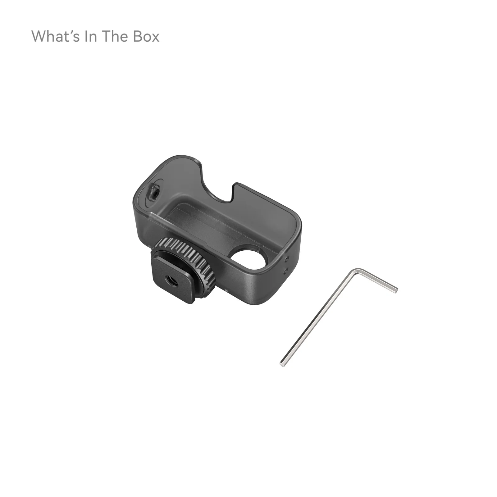 SmallRig Nano Actie Camerakooi met Cold Shoe Mount voor DJI Osmo Nano Horizontale/Verticale Opnamen met Anti-twist Cold Shoe5758