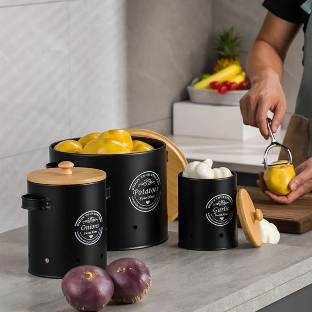 Kitchen Canister With Air Hole Store Food With Ease With Good Preservation Effect Worry Free Storage