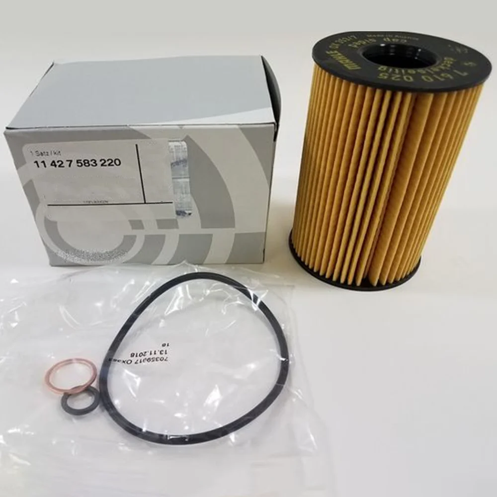 

Oil Filter Kit 11427583220 HU8007z CH11007 For BMW F10 F11 F12 F13 G11 G12 X5 X6 Car Engine Oil Filter Accessories
