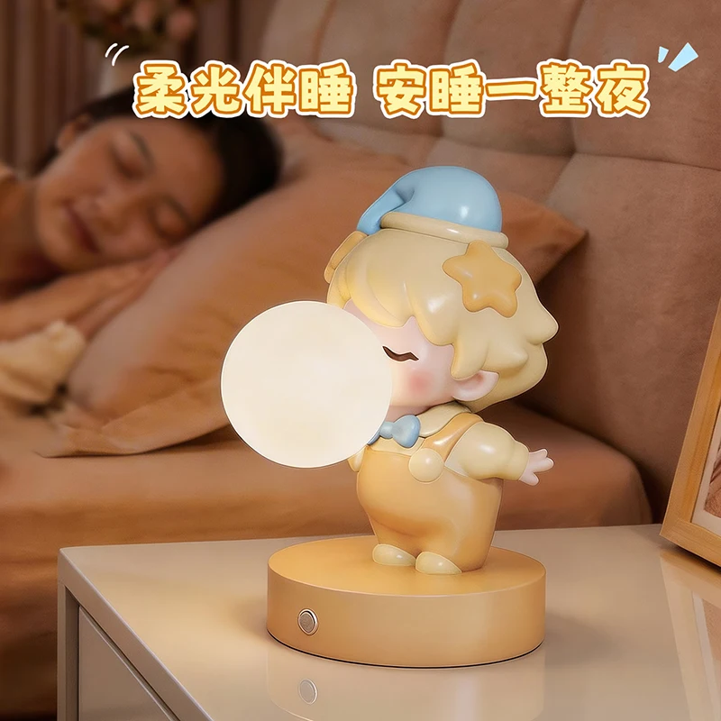 

Home Decor Cute Statue Desktop Ornaments Bedroom Bedside Lamp Decoration Indoor Figurine Desk Soft Decor Creative Birthday Gifts
