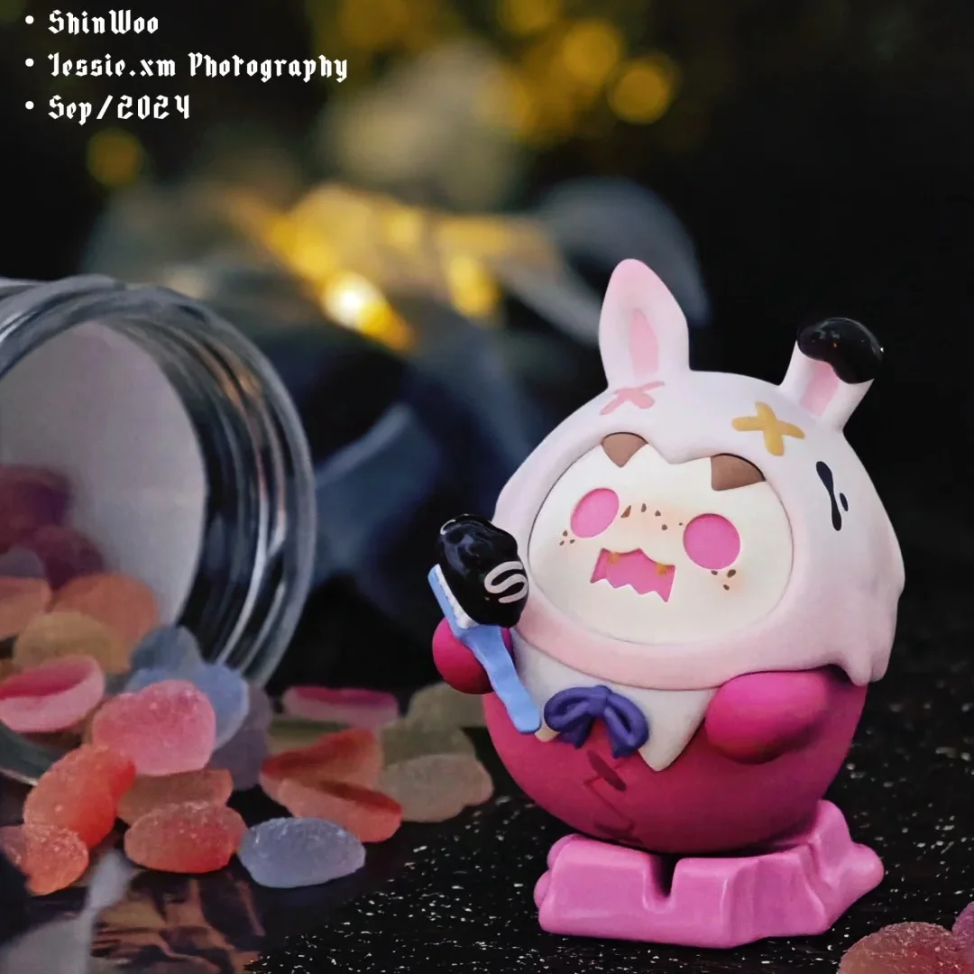 Finding Unicorn Shinwoo Vampire Candy Shop Series Blind Box Cute Action Figure Doll Kawaii Model Toys Collectable Toy Gift