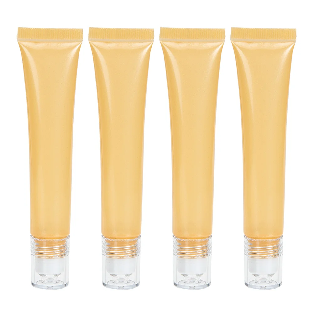 

4pcs Empty Roller Ball Bottle 20G Eye Cream Squeeze Tubes Portable Refillable Applicator For Essential Oils Travel Size